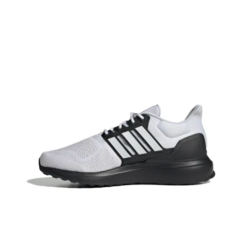 Adidas UBOUNCE DNA Беговые кроссовки Высокий топ Белый/Черный/Белый Мужской
