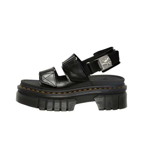 Heaven MJ x Dr.Martens Ricki 2 Ремешок Модные Сандалии Женские Черные