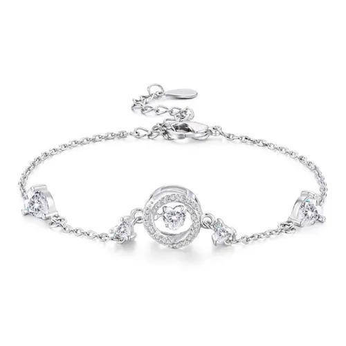 LUYUO Двойной многослойный браслет с сладким украшением и искрящимися звездами регулируемый ожерелье наборы в подарочной коробке женские