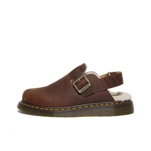 Dr.Martens Женские повседневные туфли, темно-кофейный цвет, женские