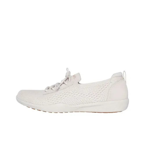 Skechers Newbury St Низкий Топ Повседневная Обувь Женская Экрю