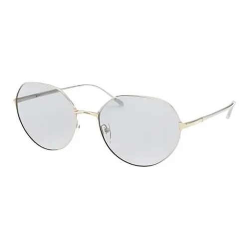PRADA OVAL SUNGLASSES Унисекс Золото