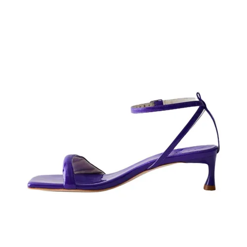 TIBI Cameron One Strap Sandals Women's Purple
