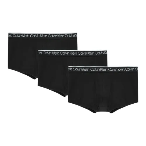 CALVIN KLEIN Boxers Мужские 3 упаковки Черный