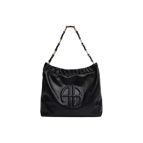 Anine Bing Lambskin Сумка через плечо сумка для женщин черная