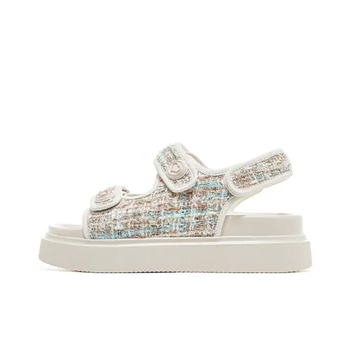 JOSINY Пляжные сандалии Женские Абрикос