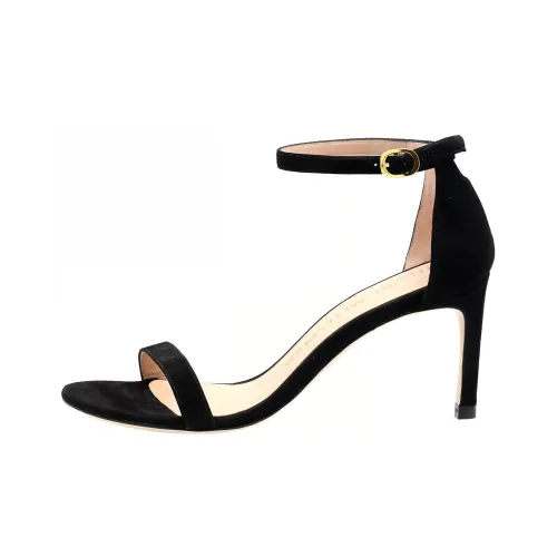 Stuart Weitzman SW One Sandals with Strap Women's Black