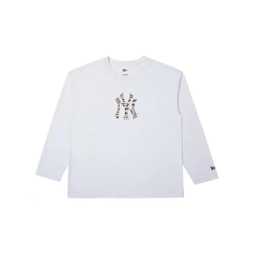 New Era Белый Унисекс Футболка