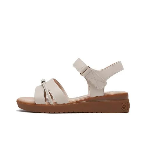 AOKANG One Ремешок Сандалии Средний Каблук Женские