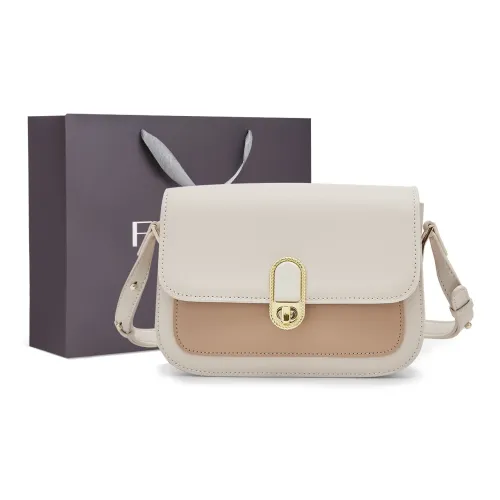 FOXER Сумка через плечо из коровьей кожи для повседневного использования маленькая квадратная сумка стандартная женская кофейного черного цвета