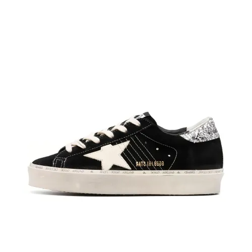 Golden Goose Hi Star Скейтборд Кроссовки Низкие Черные Белые Женские