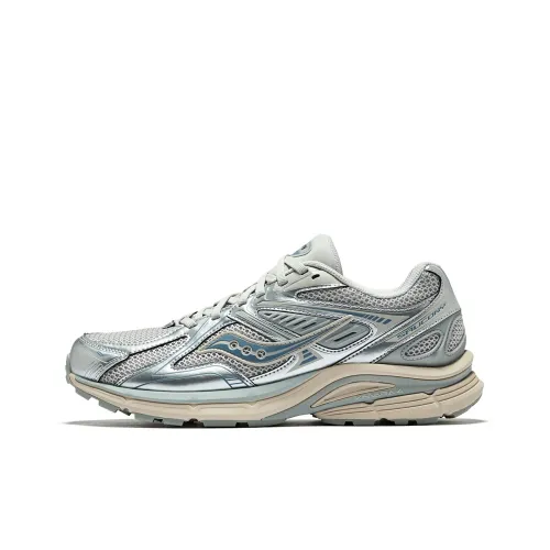 Saucony Kinvara Elite 4 Беговые кроссовки Низкий топ Серый Серебряный Синий Унисекс