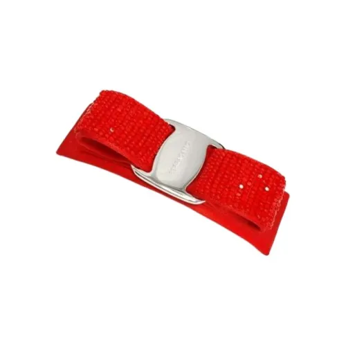 Ferragamo Вискоза Заколки для волос Женские Красные