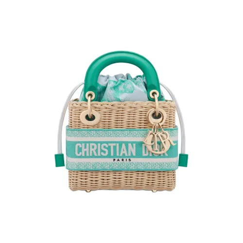 DIOR DiorivieraLady DIOR Toile Немецкий размер (DE) Jouy Жаккардовая ткань Прутья ивы