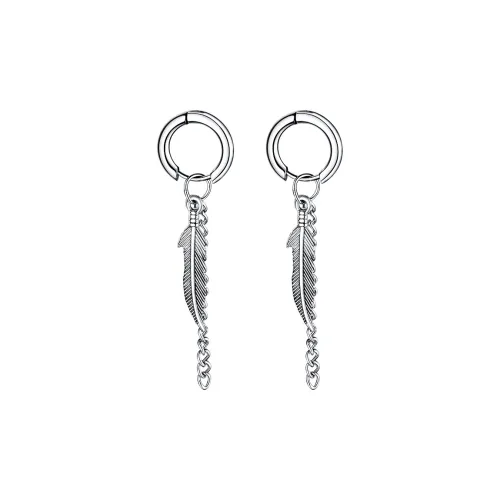MUSTKOO Серьги из титанового стального сплава унисекс