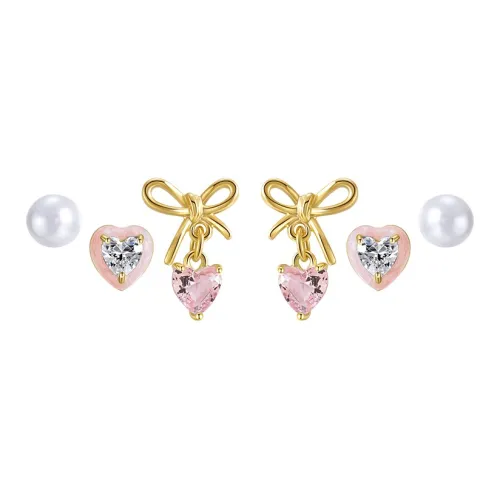 Lady Go S925 Серебряные Серьги-гвоздики Женские