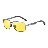 Серый оправа с поляризованными линзами ночного видения + коробка