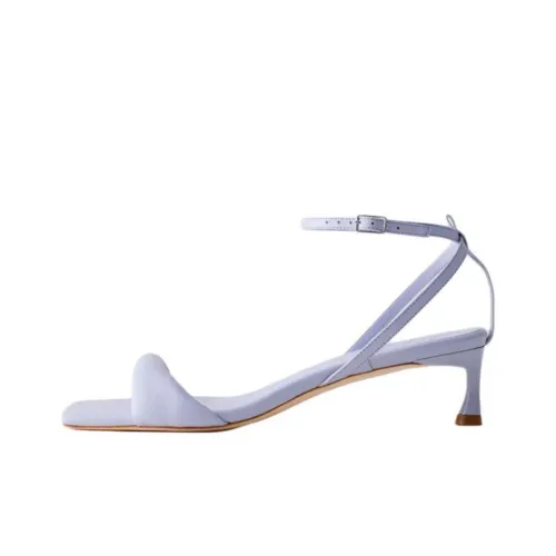 TIBI Nappa Cameron One Strap Sandals 4,5cm Women's Purple