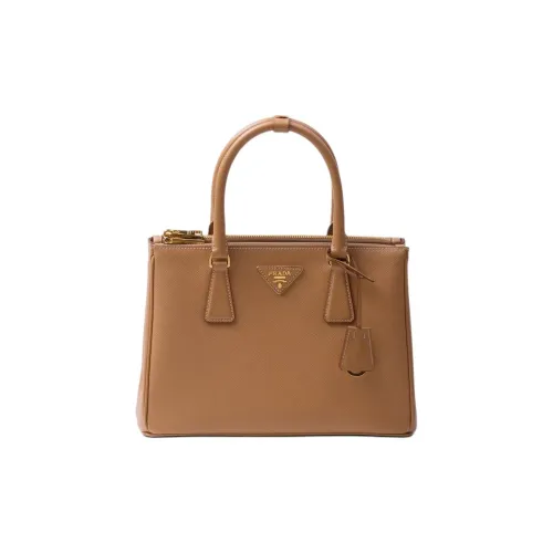 PRADA Galleria Killer Bag Сумка через плечо из кожи сумка среднего размера женская коричневая