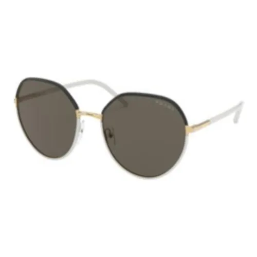 PRADA OVAL SUNGLASSES Унисекс Белый