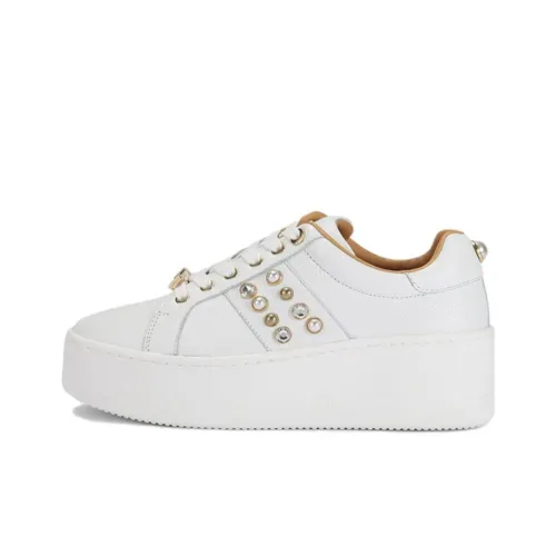 Kurt Geiger London PRECIOUS Скейтборд Кроссовки Женские Белые