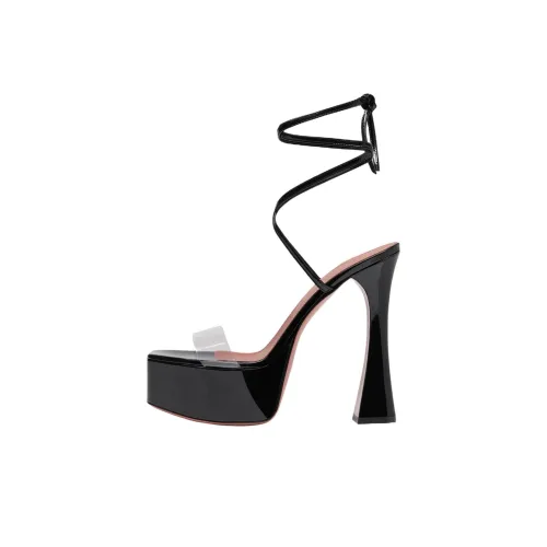 AMINA MUADDI Sita one Ремень Сандалии 14cm Женские Черный