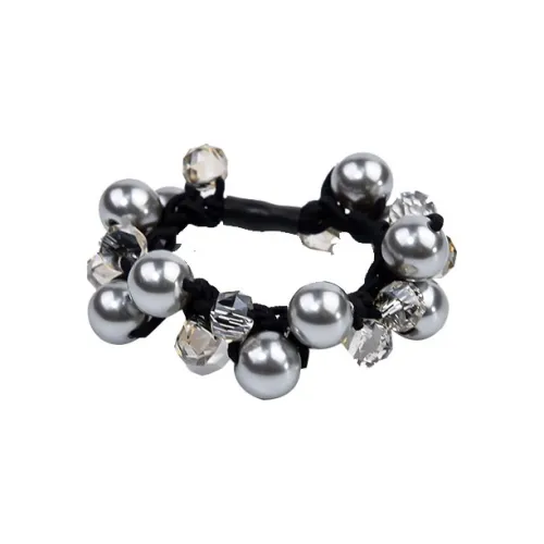 Capuel Искусственные бусины Аксессуары для волос Женские Серебряные