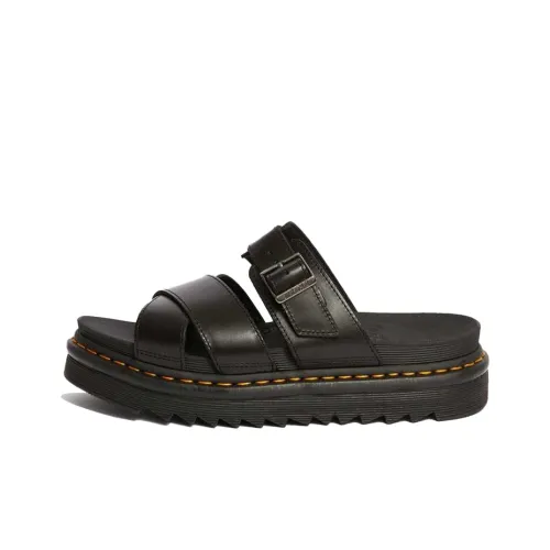 Dr.Martens Резиновая подошва противоскользящие слипоны унисекс черный