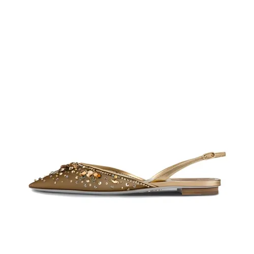 RENE CAOVILLA Золушка Женские повседневные туфли Женские Золото