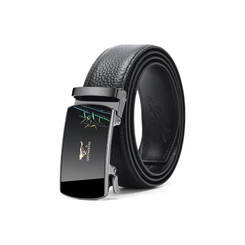 SEPTWOLVES Настоящая кожа коровы Ремни Мужской Ширина 3,5CM