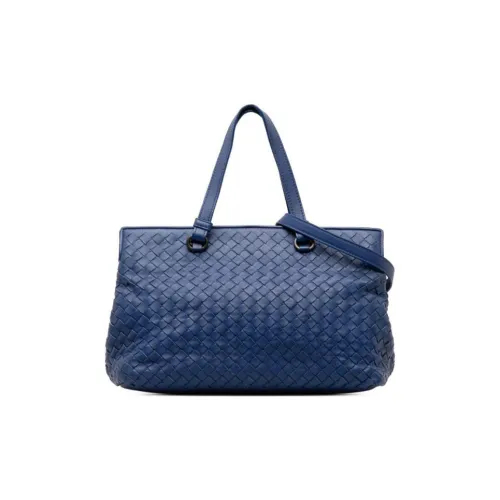 Bottega Veneta Телячья кожа Сумка Сумка через плечо Сумка через плечо Унисекс Синий