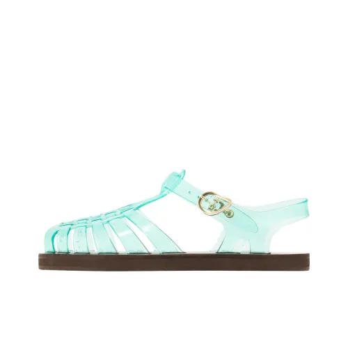 ANCIENT GREEK SANDALS Сандалии в римском стиле, зеленые, женские