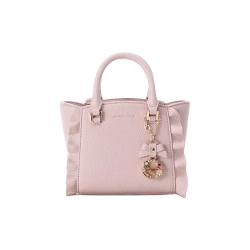 SAMANTHA THAVASA Сумка через плечо из синтетической кожи микро-сумка женская розовая