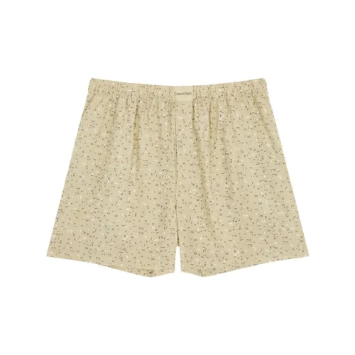 Calvin Klein Пижамные штаны Мужские Желтые