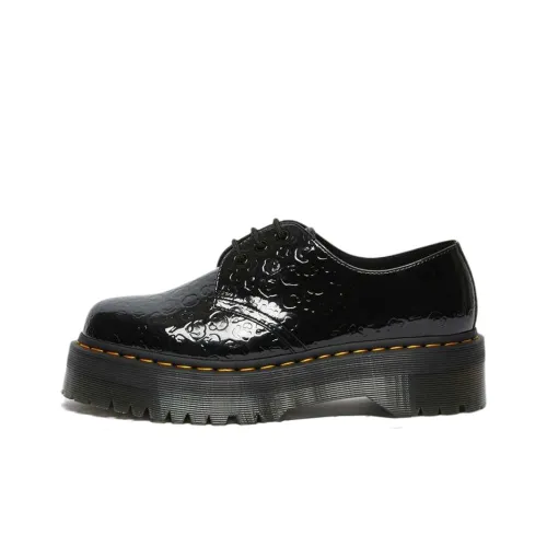 Dr.Martens 1461 QUAD Платформа Обувь Женская Черная
