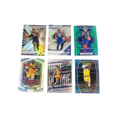 PANINI Lakers Джеймс Refraction 6 Штук Комбинация Игрок Карта Карта Продукт Access Спортивные Карты 6 Штук