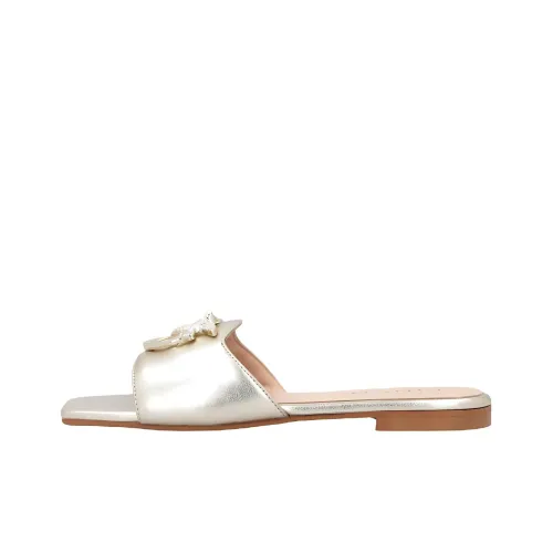 PINKO Love Birds series Слипоны Женские Золото