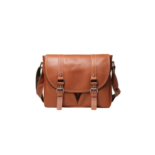 ROSEROOEN Сумка через плечо из натуральной коровьей кожи стандартная мужская