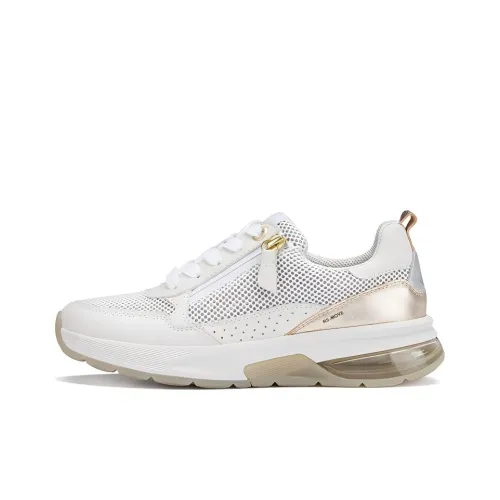 Gabor Низкий Топ Повседневная Обувь Женская Белая Золотая