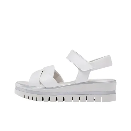 Gabor One Ремешок Сандалии 55 см Женские Белые