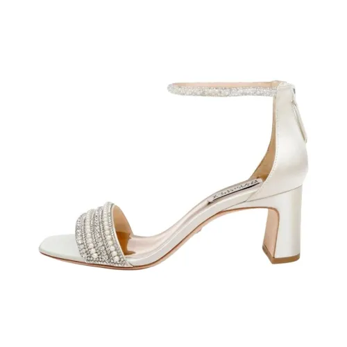 Badgley Mischka Kameryn One Ремешок Сандалии 6 см Женские Белые