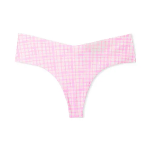 Victoria's Secret Розовый No Show Стринг PANTY Нижнее белье Женское 1 упаковка Розовый