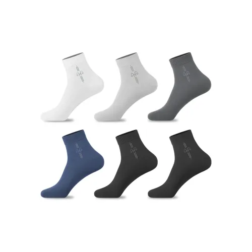 H YXIANG Носки Crew Летние Мужские 6 пар