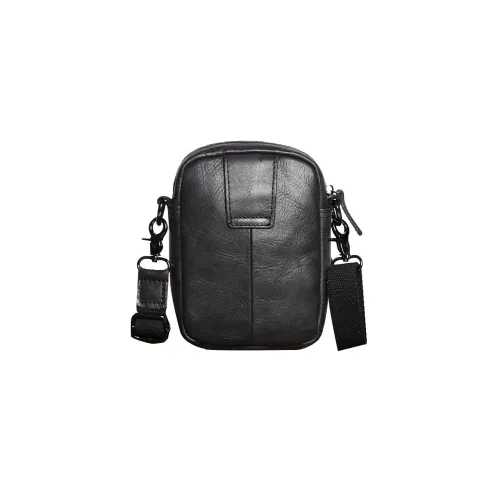 ROSEROOEN Сумка через плечо из коровьей кожи Мужская Черный Коричневый Желто-коричневый Светлый хаки Темный кофейный