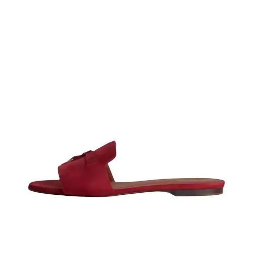Loro Piana Слипоны Женские Красные