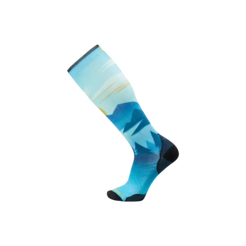 SMARTWOOL SKI Chasing Mountains с принтом Over The носки до икры лыжные носки мужские 1 упаковка Capri