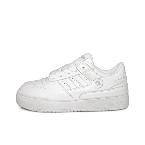 B10CROWN Slip-resistant амортизаторы низкие кеды для скейтбординга Women's White