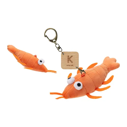 Bunnies By The Bay Good Friend Ocean Bunnies By The Bay Фосфорная креветка Подвесная пара кукол Плюшевая кукла 13 см Рекомендуемый рост