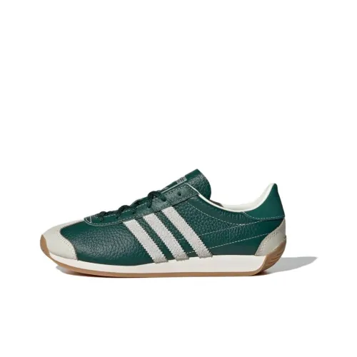 Adidas Originals COUNTRY OG Slip Resistant Abrasion Resistant Низкий Топ Скейтборд Кроссовки Унисекс Зеленый Белый
