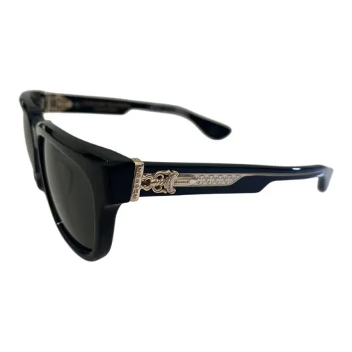 Chrome Hearts Пластиковая оправа Квадратные Солнцезащитные очки Мужские Черные